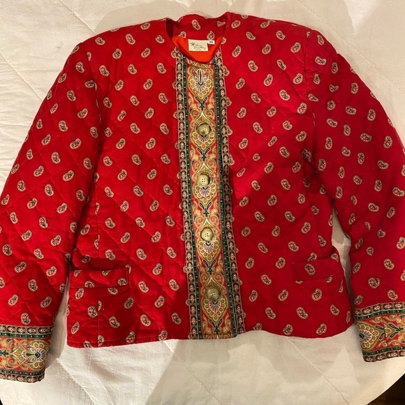 Vintage Vera Bradley Jacket size Medium (FS) - Picture 13 of 13